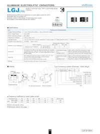 LGJ2G101MELC15 Datasheet Cover