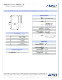 M39014/01-1311 Datasheet Cover