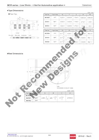 MCR03ERTFL2R00 Datasheet Page 4