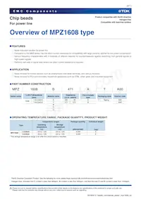 MPZ1608R391ATA00 Datasheet Page 3