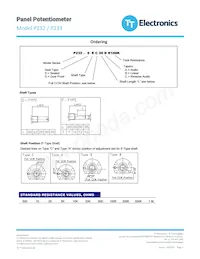 P233-SFD20AR10K Datasheet Page 2
