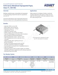 P295BL332M500A Datasheet Cover