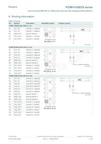 PCMF3USB3SZ Datasheet Page 2