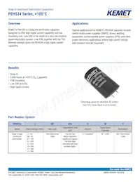 PEH534VCD3220M2 Datasheet Cover