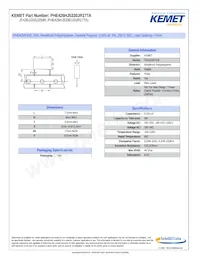 PHE426HJ5330JR17TA Datasheet Cover