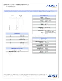 PHE820EF6680MR06L2 Datasheet Cover