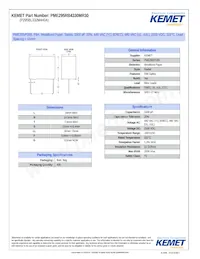 PME295RB4330MR30 Datasheet Cover