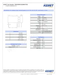 PMR209MC6220M047R30 Datasheet Cover