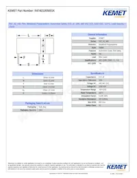 R474I21005001K Datasheet Copertura