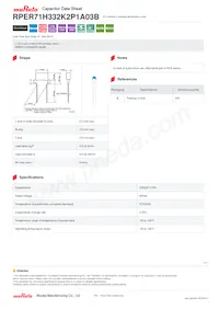 RPER71H332K2P1A03B Datasheet Cover