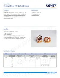 SCR38-200-2R3A010J Datasheet Cover
