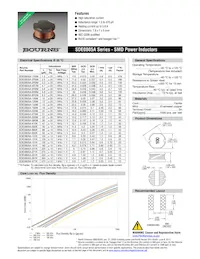 SDE0805A-6R8M Datasheet Cover