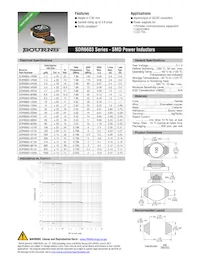 SDR6603-8R2M Datasheet Cover