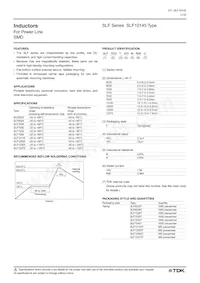 SLF10145T-152MR22 Datasheet Copertura