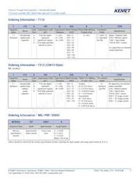 T212B106K020CS Datasheet Page 2