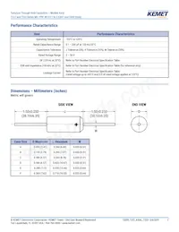 T322D685K035AT Datasheet Pagina 3