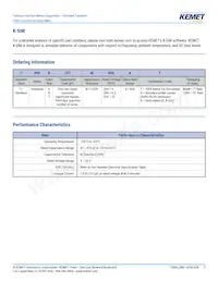 T490B227M006ATE500 Datasheet Pagina 2