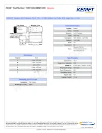 T491T336K004ZT7280 Datasheet Cover