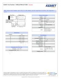 T495D107M010ZTE080 Datenblatt Cover