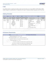 T495D686K016ATE150 Datasheet Pagina 2