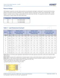 T495D686K016ATE150 Datasheet Page 20