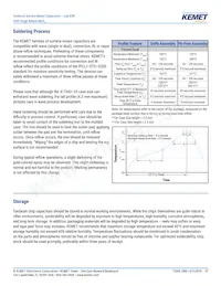 T495D686K016ATE150 Datasheet Page 21