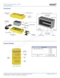 T495D686K016ATE150 Datasheet Page 22
