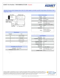 T495V686M010ZTE200 Datasheet Cover