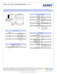 T495X226M035ZTE200 Datasheet Cover