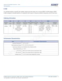 T496X226M025ATE900 Datasheet Page 2