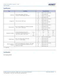 T496X226M025ATE900 Datasheet Pagina 3