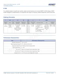 T510X687M004ATE030 Datasheet Pagina 2