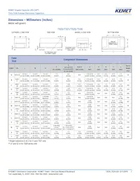 T520B337M006ATE040 Datasheet Page 7