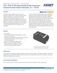 T598B475M035ATE200 Datasheet Copertura