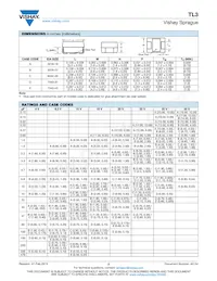 TL3E107K020C0150 Datasheet Page 2