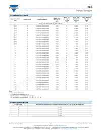 TL3E107K020C0150 Datasheet Page 11