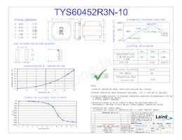 TYS60452R3N-10 Datasheet Copertura