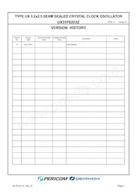 UX31F6203Z Datasheet Page 2