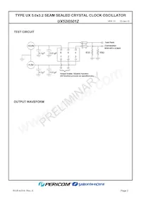 UX52I0501Z 데이터 시트 페이지 4