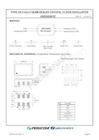 UX52I0501Z數據表 頁面 6