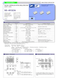 VG-4512CA 153.6000M-GGCT3 Datasheet Cover