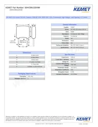 50HV26N102KNM Datasheet Copertura