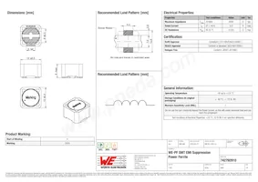 742792910 Datasheet Copertura