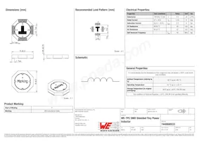 7440690033 Datasheet Cover