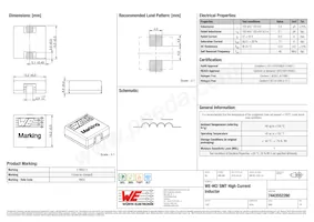 7443552280 Datasheet Cover