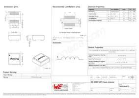 74439344010 Datasheet Copertura