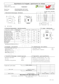 74489430027 Datasheet Cover