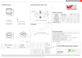 784778082 Datasheet Copertura