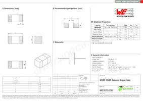 885352211002 Datasheet Cover