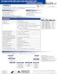 ABLSG-30.000MHZ-D2Y-F-T Datenblatt Cover
